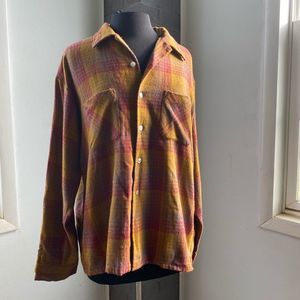 Vintage Hunting Club Long Sleeve Shirt  - Wool Shirt - Fall Days - Hiking Top